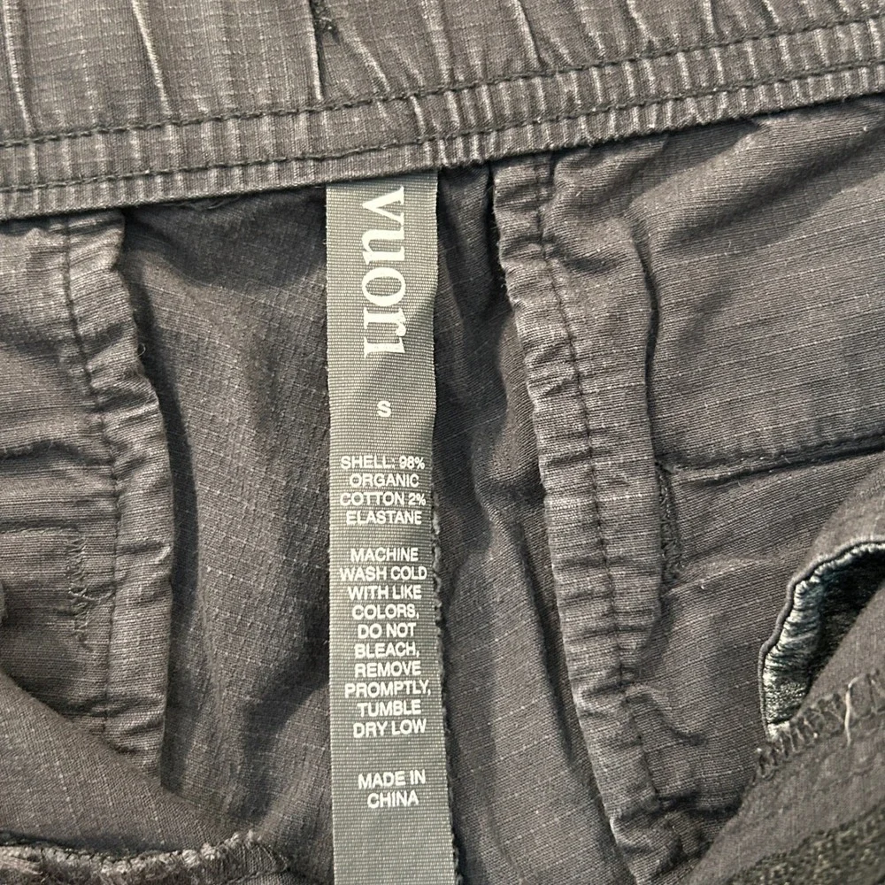 Vuori Ripstop Climber Pants Mens Small Charcoal Grey Slim Tapered V412